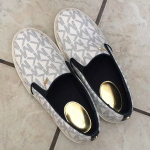 Michael Kors Logo Slip On Sneakers